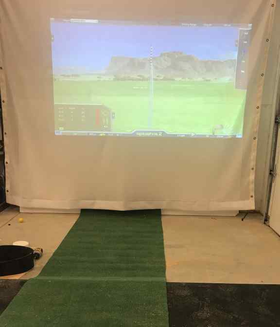 DIY Golf Simulator Impact Screen