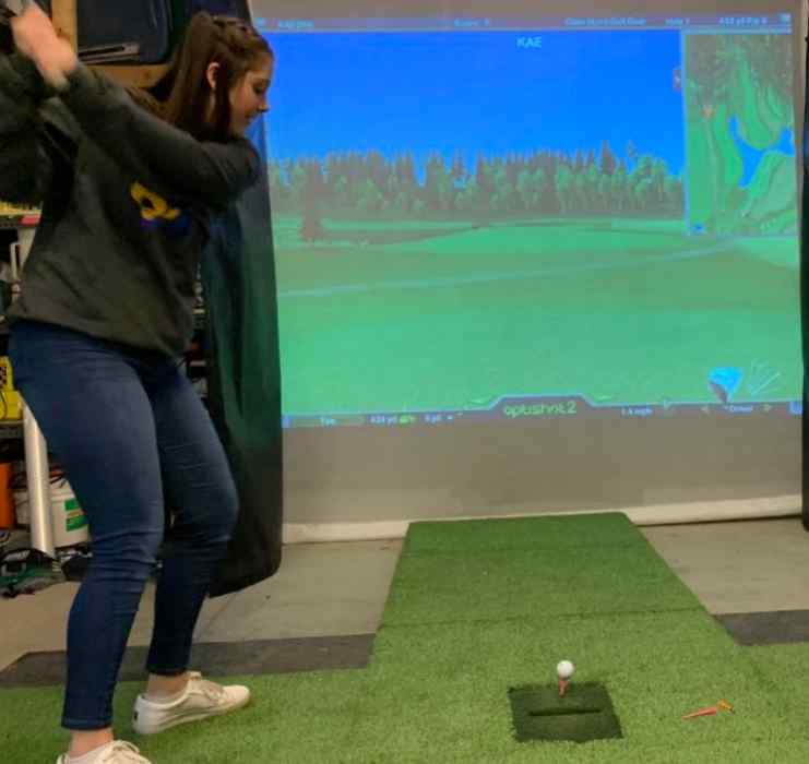 DIY Golf Simulator Screen