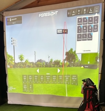 DIY 3-ply golf simulator screen