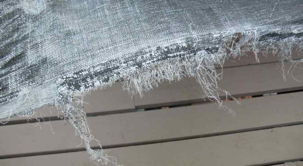 Cheap shredded tarp