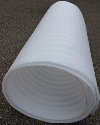 Insulation used in insulated tarp applications