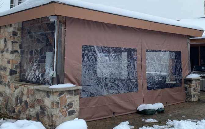 Windowed tarps