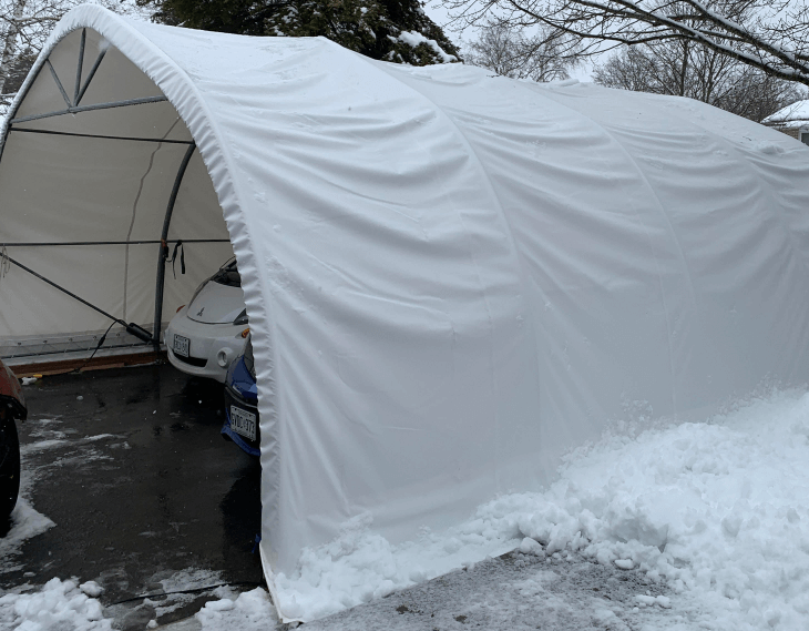 Winter Car Shelter